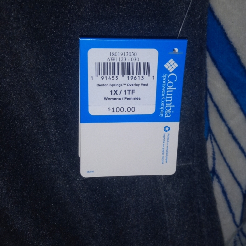 Columbia Women's Vest NWT